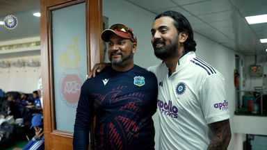 Cricket & camaraderie with Team India and West Indies