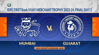 Vijay Merchant Trophy 2023/24, Final Mumbai vs Gujarat Day 2: Match Highlights