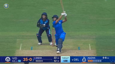 Senior Women's T20 Trophy 2025, Vidarbha vs Delhi: Disha Kasat's stroke filled 28(19)
