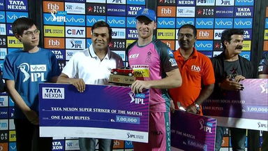 M43: RR vs CSK – TATA Nexon Super Striker of the Match – Jos Buttler