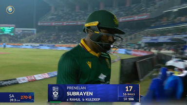 IND vs SA 2025, 1st ODI: Prenelan Subrayen Wicket