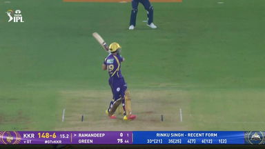 IPL 2026 M25: GT vs KKR - Ramandeep Singh Six