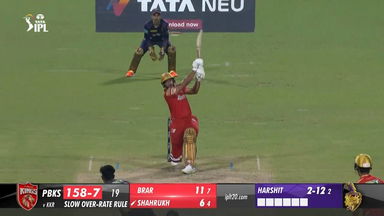 M53: KKR vs PBKS – Shahrukh Khan Six