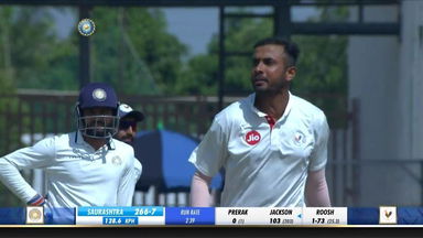 Ranji Trophy 2019-20: Gujarat  vs Saurashtra, SF1 - Fall of wickets, Saurashtra 1st Innings