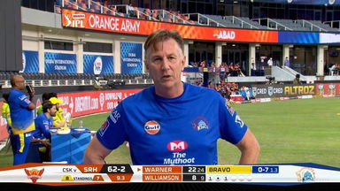 M14: CSK vs SRH – Eric Simons Interview