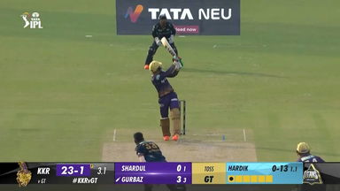 M39: KKR vs GT –  Rahmanullah Gurbaz  Six