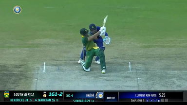 IND vs SA 2022, 2ND ODI: Aiden Markram  Six