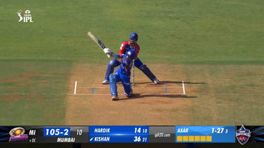 M20: MI vs DC – Ishan Kishan Six