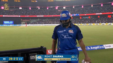 IPL 2026 M54: RCB vs MI - Rohit Sharma Wicket