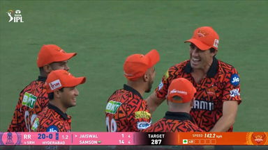 IPL 2025 M02: SRH vs RR - Yashasvi Jaiswal Wicket