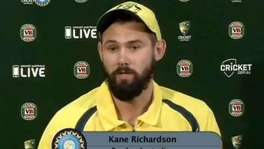 Australia vs India, 4th ODI: Press conference - Kane Richardson