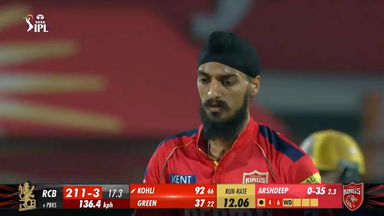 4, 6, W: Arshdeep's strong comeback against Kohli