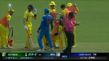 Chair, towels, liquids, ice-packs & a bit of a Kohli jig in the heat of Rajkot