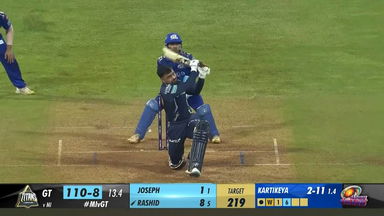M57: MI vs GT – Rashid Khan Six