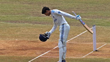 Skilful Gill notches his 5th Test Century