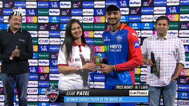 M40: DC vs GT – My11Circle Ultimate Fantasy Player of the Match – Axar Patel