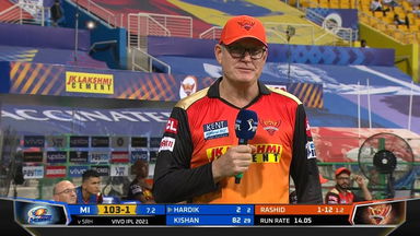 M55: SRH vs MI  – Tom Moody Interview