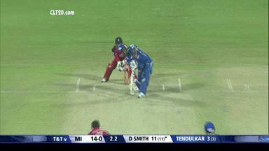 CLT20 2013 M22: MI vs T&T  –   Super Sixes
