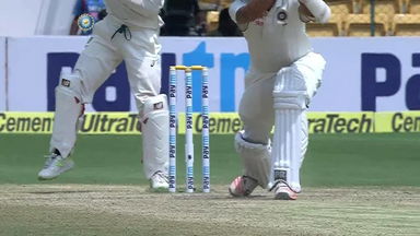 IND vs AUS 2017 - 2nd Test day 4 : Ishant Sharma Wicket