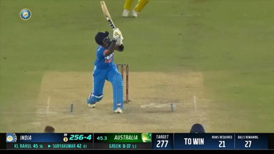 IND vs AUS 2023-24, 1ST ODI: Suryakumar Yadav Six