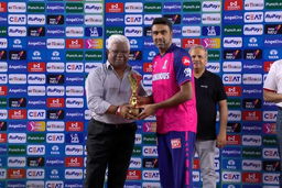Eliminator: RR vs RCB – Player of the Match – Ravichandran Ashwin