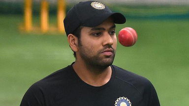 Rohit Sharma introduces the support staff