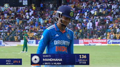 IND-W vs SA-W 2024, 2nd ODI: Smriti Mandhana Wicket