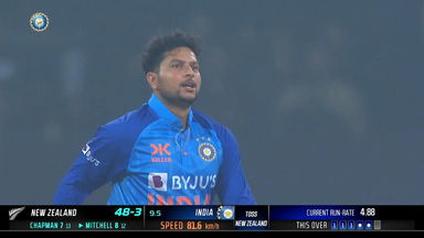 IND vs NZ 2023, 2ND T20I: Fall of Wickets
