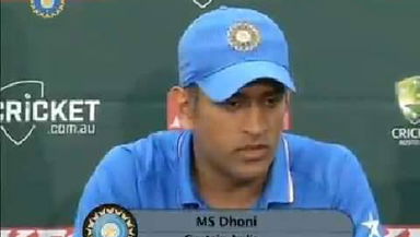 Australia vs India, 3rd T20I: Post-match press conference - MS Dhoni