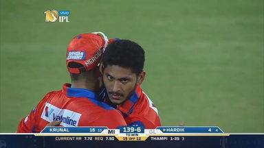 Basil Thampi keeps it tight with a 3-wicket haul