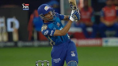 Hardik Pandya's lightning fast 37*(14)