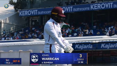 IND vs WI 2025, 2nd Test: Jomel Warrican Wicket