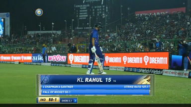 IND vs NZ 2021, 1ST T20I : KL Rahul Wicket