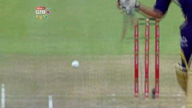 M16: KKR vs TTN – Bisla c de Villiers b Mbhalati