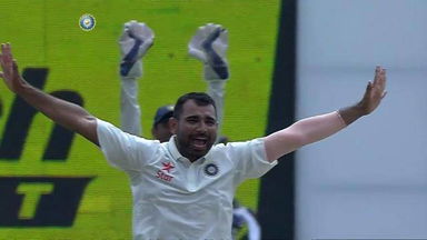India VS NZ 2016, 1st Test day 5 - BJ Watling Wicket