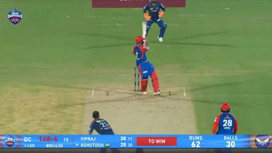IPL 2025 M04: DC vs LSG - Ashutosh Sharma Six