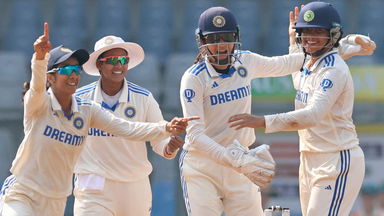 Quick as a whip: Richa Ghosh’s smart run out gets Mooney