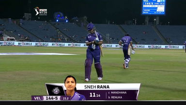 M03: Velocity vs Trailblazers – Sneh Rana Wicket