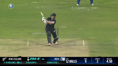 IND vs  NZ 2023, 1ST ODI: Michael Bracewell  Six