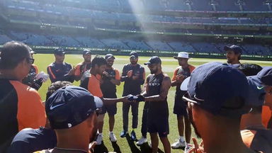 Moment to cherish for Mayank Agarwal