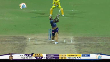 M23: CSK vs KKR – Andre Russell Six