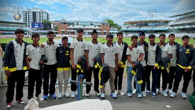India U19's Day out at Lord's