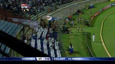 CLT20 2013 M14: LIO vs OT  –   Super Over