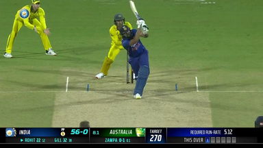 IND vs AUS 2023, 3RD ODI:  Rohit Sharma  Six