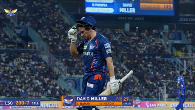 IPL 2025 M16: LSG vs MI - David Miller Wicket