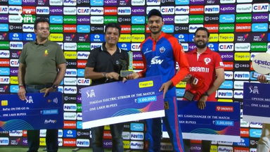 M16: DC vs MI – TIAGO.ev Electric Striker of the Match – Axar Patel