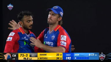 M13: DC vs CSK – Fall of Wickets