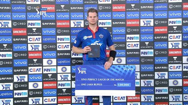 M29: PBKS vs DC  – VIVO perfect catch of the match – Steve Smith