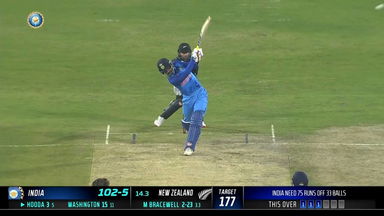 IND vs NZ 2023, 1ST T20I: Deepak Hooda  Six