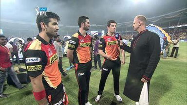 M60: RCB vs SRH – Moises Henriques, Ben Cutting & Naman Ojha Interview